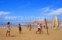 MOROCCO, Agadir, beach volleyball, MOR224JPL