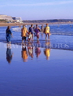 MOROCCO, Agadir Beach, people paddling, MOR287JPL