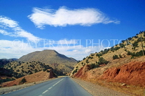 MOROCCO, Atlas Mountain road and  scenery, MOR20JPL
