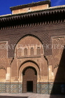 MOROCCO, Marrakesh, Ben Youssef Merdersa (16th cent Koranic school), MOR140JPL