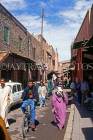 MOROCCO, Marrakesh, Medina (old town) street, MOR74JPL