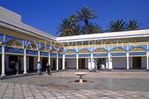 MOROCCO, Marrakesh, Royal Palace (Bahia), main courtyard, MOR160JPL