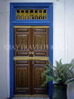 MOROCCO, Marrakesh, Royal palace (Bahia), ornate doorway, MOR317JPL