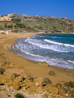 Malta, GOZO, Ramla Bay, beach and sea view, MLT501JPL