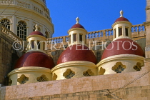 Malta, GOZO, St Lawrenz Church, domes, MLT677JPL