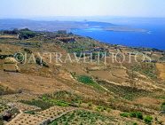 Malta, GOZO, countryside and farmed land, Comino island in background, MLT633JPL