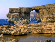 Malta, GOZO, old Azure Window rock formation, which collapsed in 2017, MLT529JPL