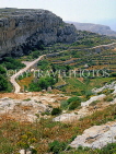 Malta, GOZO, road running through farmed land, countryside, MLT509JPL