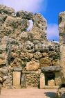 Malta, GOZO, ruins of Ggantija Temples, Northern Temple, MLT569JPL