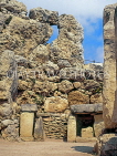 Malta, GOZO, ruins of Ggantija Temples, Northern Temple, MLT760JPL