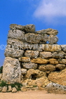 Malta, GOZO, ruins of Ggantija Temples, Southern Temple, MLT735JPL