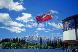 NEW ZEALAND, South Island, QUEENSTOWN, view from steamer Earnslaw, NZ304JPL