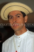 PANAMA, man dressed in traditional Camisilla shirt and hat, PAN36JPL