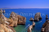 PORTUGAL, Algarve, Armacao De Pera, coastal view, POR953JPL