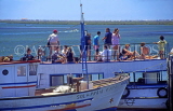 PORTUGAL, Algarve, FARO, pleasure boat with tourists, POR608JPL