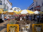 PORTUGAL, Algarve, LAGOS, cafe scene, pedestrianised street, POR435JPL