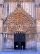 PORTUGAL, Batalha, Monastery of Batalha, main doorway detail, POR515JPL