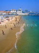 PORTUGAL, Estoril coast, Cascais, beach and holidaymakers, POR462JPL