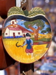 PORTUGAL, Evora, traditional ceramics, hand painted scene on bowl, POR539JPL