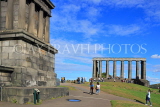 SCOTLAND, Edinburgh, Calton Hill, National Monument, SCO851JPL