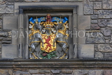 SCOTLAND, Edinburgh, Edinburgh Castle, Royal Lion Coat of Arms, SCO1153JPL