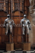 SCOTLAND, Edinburgh, Edinburgh Castle, The Great Hall, armour suits, SCO1100JPL