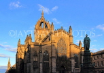 SCOTLAND, Edinburgh, St Giles Cathedral, evening light, SCO912JPL