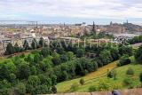 SCOTLAND, Edinburgh, city view from Edinburgh Castle, SCO1119JPL