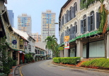 SINGAPORE, Chinatown, Duxton Road, traditional shop-houses, SIN839JPL