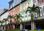 SINGAPORE, Chinatown, Duxton Road, traditional shop-houses, SIN840JPL