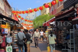 SINGAPORE, Chinatown, Pagoda Street, with shops and stalls, SIN825JPL