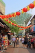 SINGAPORE, Chinatown, Pagoda Street, with shops and stalls, SIN830JPL