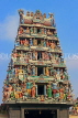 SINGAPORE, Chinatown, Sri Mariamman Temple, entrance tower (Gopuram), SIN744JPL