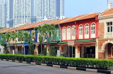 SINGAPORE, Chinatown, Tanjong Pagar Road, traditional shop-houses, SIN847JPL
