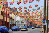 SINGAPORE, Chinatown, street decorations, SIN1279JPL