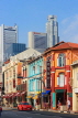 SINGAPORE, Chinatown, street with traditional shop-houses, SIN934JPL