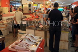 SINGAPORE, Chinatown Complex Wet Market, fish and seafood stalls, SIN891JPL