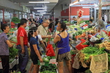 SINGAPORE, Chinatown Complex Wet Market, vegetable stalls, SIN868JPL