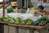 SINGAPORE, Chinatown Complex Wet Market, vegetable stalls, SIN880JPL