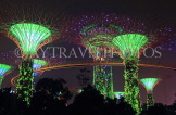 SINGAPORE, Gardens by the Bay, Supertree Grove, illuminations, SIN497JPL