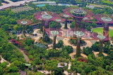 SINGAPORE, Gardens by the Bay, view from Marina Bay Sands SkyPark, SIN1265JPL