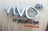SINGAPORE, HarbourFront Walk, VivoCity shopping mall, sign, SIN1169JPL