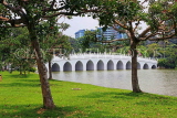 SINGAPORE, Jurong Chinese Garden, Moon Bridge, SIN1441JPL
