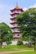SINGAPORE, Jurong Chinese Garden, Yu Hwa Yuan (Cloud Piercing Pagoda), SIN1459JPL