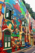SINGAPORE, Kampong Glam, Arab Quarter, Haji Lane, Murals, SIN1501JPL