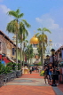 SINGAPORE, Kampong Glam, Arab Quarter, Sultan Mosque, and Bussorah Street, SIN1484JPL