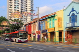 SINGAPORE, Little India, Serangoon Road, and shop-houses, SIN1189JPL