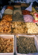 SINGAPORE, Little India, Spice shop with various dried yams, SIN118JPL