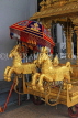 SINGAPORE, Little India, Sri Srinivasa Perumal Temple, golden chariot, SIN631JPL