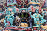 SINGAPORE, Little India, Sri Srinivasa Perumal Temple, sculptures, SIN628JPL